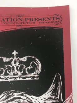 Kings Of Leon - 2009 Todd Slater Poster Philadelphia, PA The Spectrum