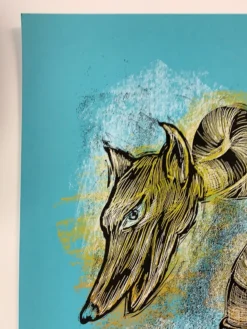 The Black Keys - 2008 Dan Grzeca Poster Brooklyn, NY McCarren Park 410/475