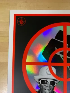 Public Enemy - 2020 Emek Poster Foil NO Date The Terrordome Foil Posters