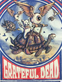 Promised Land Grateful Dead - 2018 Zeb Love Poster Art Print Gig Posters