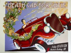Gig Posters Death Cab For Cutie - 2006 Emek Poster Manchester, GBR