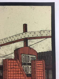 Mike Gordon - 2015 Landland Poster Chicago, IL Vic Theater