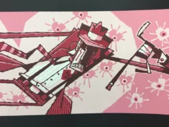 Valentine In: Roses Are Dead - 2006 Guy Burwell Art Print