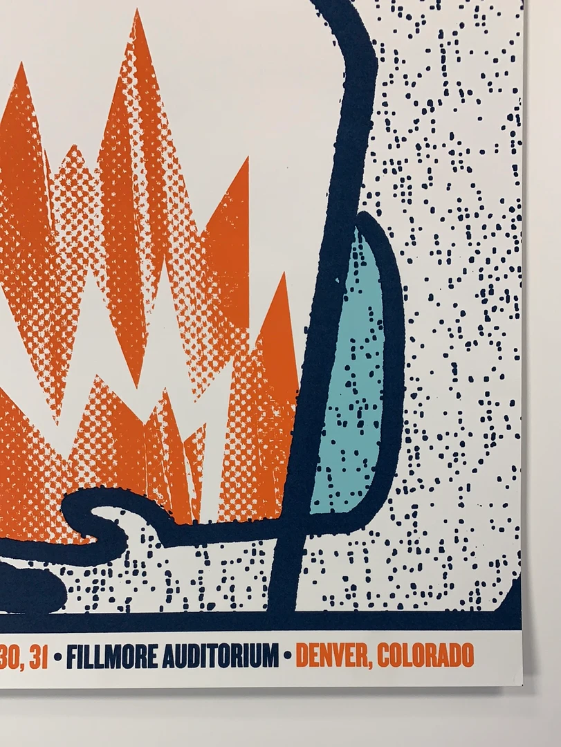 Yonder Mountain String Band - 2006 Matt Palmer Poster Denver, CO Fillmore