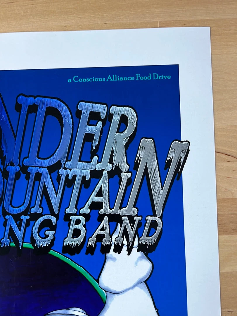 Yonder Mountain String Band - 2005 Jamie Huntsman Poster The Fillmore Denver, CO 12/31 Colorado