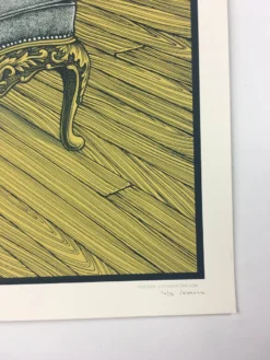 A Scorched Earth In His Wake - 2016 Justin Santora Poster Art Print