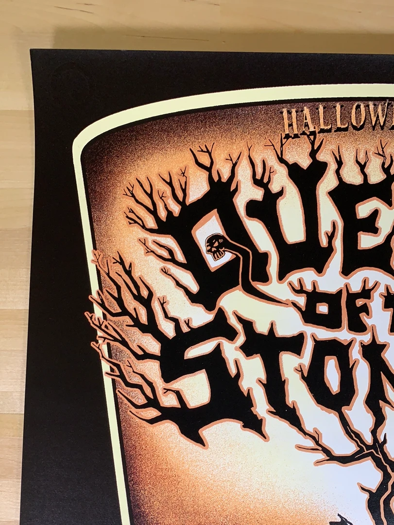 Queens Of The Stone Age - 2003 Emek Poster Los Angeles, CA Gig Posters