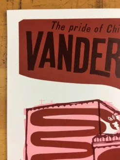 Gig Posters Vandermark 5 - 2004 Little Friends Of Printmaking Poster Madison, WI The North S