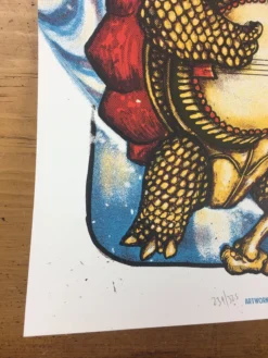 Grateful Dead, Here Comes Sunshine - 2018 Zeb Love Poster Art Print