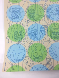 Ween - 2008 Todd Slater Poster Fort Lauderdale, FL Revolution Theater Gig Posters