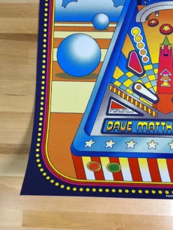 Dave Matthews Band - 2021 Nate Gonzalez Poster Wantagh, NY S/N Gig Posters