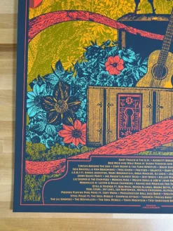 Gig Posters Lockin' - 2019 Status Serigraph Poster Arrington, VA