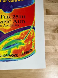 Megadeth - 1995 Matt Getz Poster Los Angeles, CA Del Mar Gig Posters