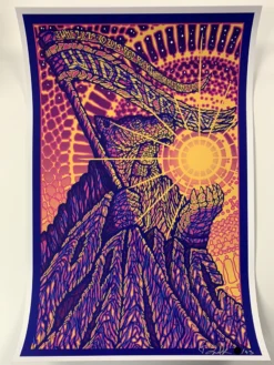 Widespread Panic - 2019 Brad Klausen Poster Red Rocks Morrison, CO S/N