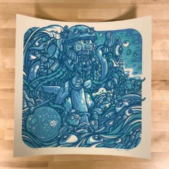 Gig Posters Phish - 2021 Drew Millward Poster LP On LP Waves Ed
