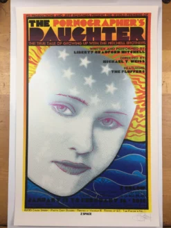 Movie/TV Posters The Pornagrapher's Daughter - 2013 Chuck Sperry Poster San Francisco, CA Z Below