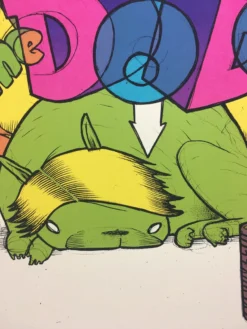 The Dodos - 2009 Jay Ryan Poster Sasquatch! 09 Series George, WA Gorge Amphithea Gig Posters