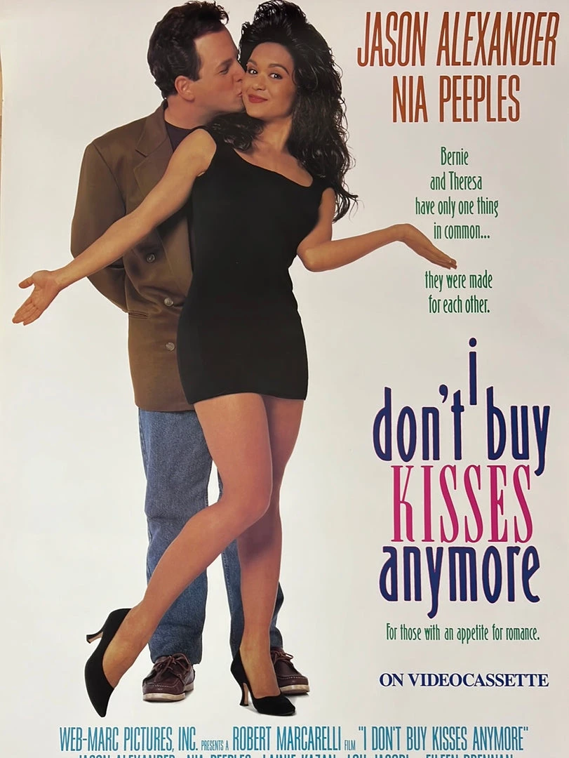 Sold Out Posters I Don't Buy Kisses Anymore - 1991 Video Promo Movie Poster Original Vintage Movie/TV Posters