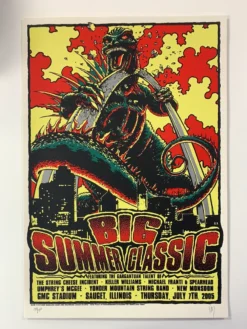 Big Summer Classic - 2005 Jeff Wood Poster SCI, Yonder, Umphrey's