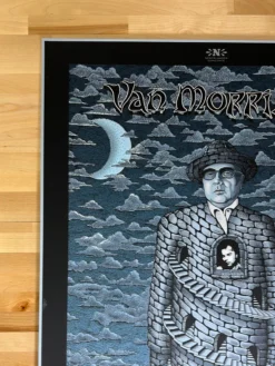 Gig Posters Van Morrison - 2010 Emek Poster Santa Barbara, CA