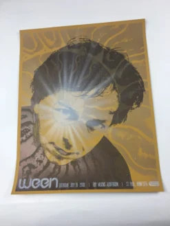 Ween - 2008 Todd Slater Poster St. Paul, MN Roy Wilkins Auditorium Gig Posters