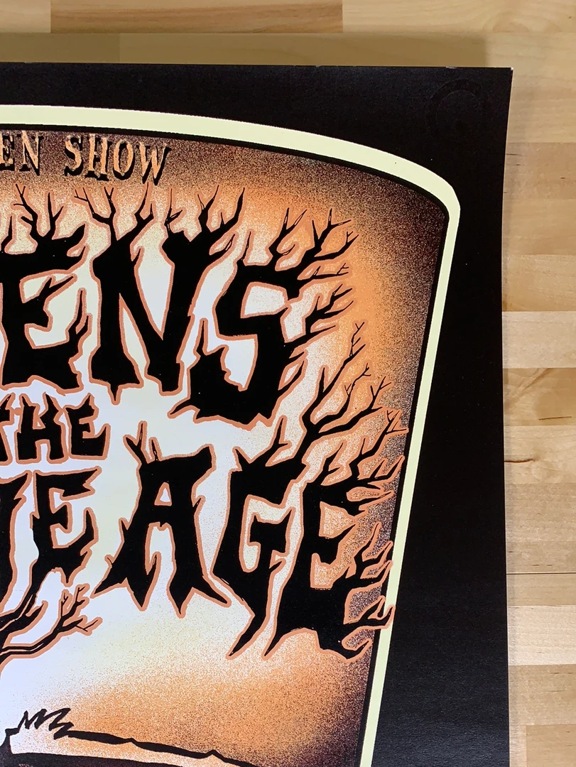 Queens Of The Stone Age - 2003 Emek Poster Los Angeles, CA Gig Posters