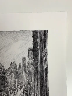 Art Prints Centre St. - 2021 David Welker Poster, Art Print