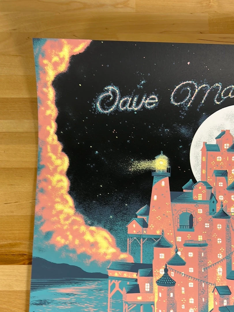 Gig Posters Dave Matthews Band - 2021 Paul Kreizenbeck Poster Clarkston, MI