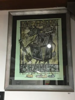 Alabama Shakes - 2012 Dan Grzeca Poster Chicago, IL Riviera Theatre FRAMED