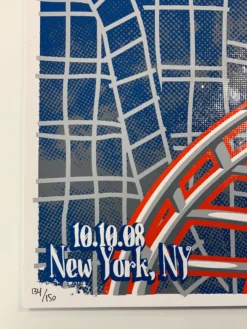 Yonder Mountain String Band - 2008 Darin Shock Poster Philadelphia, PA, NYC