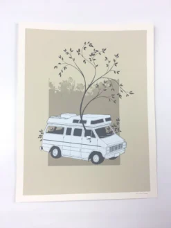 Van (Chicago Series) - 2013 Justin Santora Poster Art Print