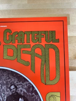 Bob Dylan, Grateful Dead - 1987 Arlene Owseichik Poster Oakland Coliseum 1st