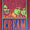 Eric Clapton Cream - 2005 John Van Hamersveld Poster London AE 19x27.5