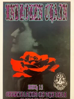 FD/ID 12 Unbroken Chain - 1995 Stanley Mouse Poster Maritime Hall San Fran 1st