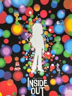Art Prints Inside Out - 2021 Raid71 Poster Movie Print