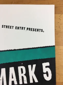 Gig Posters Vandermark 5 - 2004 Amy Jo Hendrickson Poster Minneapolis, MN