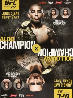 Sold Out Posters UFC 212 Poster - Aldo Vs Holloway