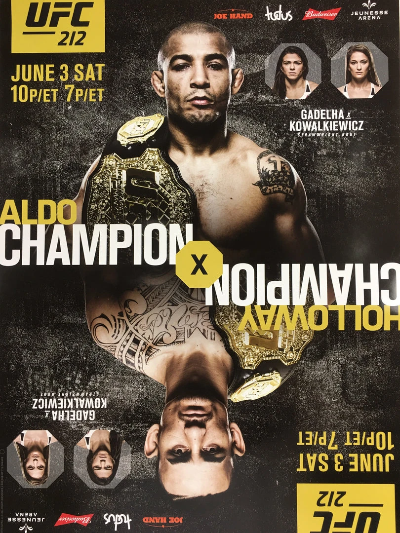 Sold Out Posters UFC 212 Poster - Aldo Vs Holloway