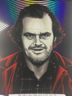 Foil Posters The Shining - 2014 Tracie Ching Poster Fan Art FOIL Print