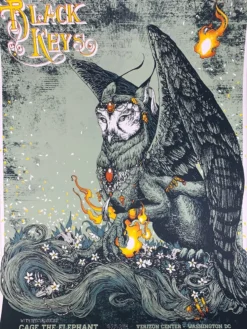 Gig Posters The Black Keys - 2014 Erica Williams Poster Print Washington, DC