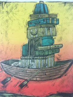 Art Prints Lifeboat - 2012 Dan Grzeca Poster Art Print 97/100