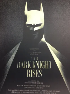 The Dark Knight Rises - 2012 Olly Moss Poster San Diego, CA Comic-Con Movie/TV Posters