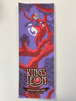 Kings Of Leon - 2017 Florey Poster Oklahoma City, OK Gig Posters