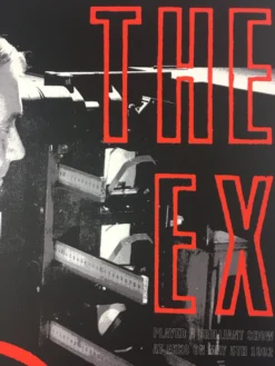 The Ex - 2011 Dan MacAdam Crosshair Poster Utrecht Ekko Gig Posters