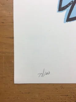 Unicorns - 2004 Methane Studios Poster Atlanta, GA Echo Lounge Gig Posters