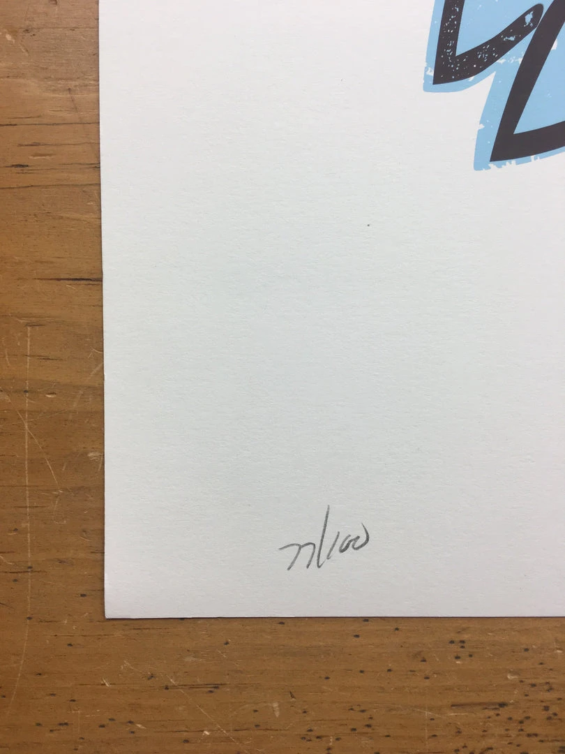 Unicorns - 2004 Methane Studios Poster Atlanta, GA Echo Lounge Gig Posters