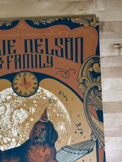 Willie Nelson - 2017 Status Serigraph Poster Austin, TX Gig Posters