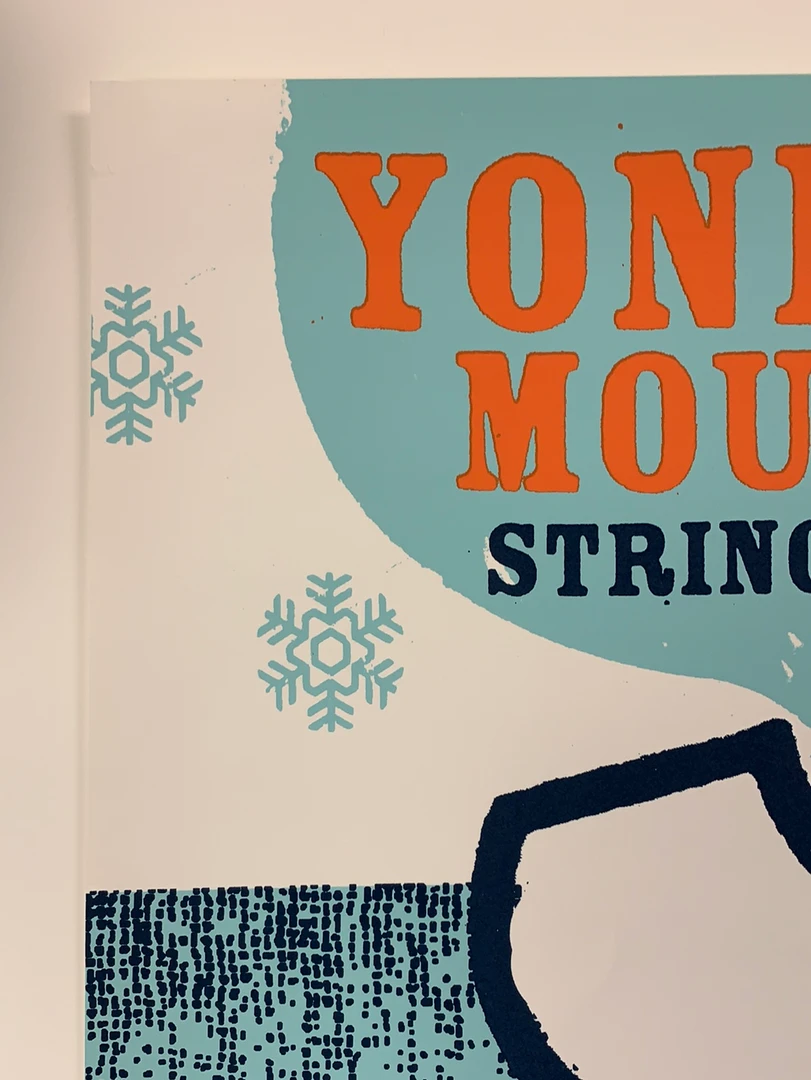 Yonder Mountain String Band - 2006 Matt Palmer Poster Denver, CO Fillmore