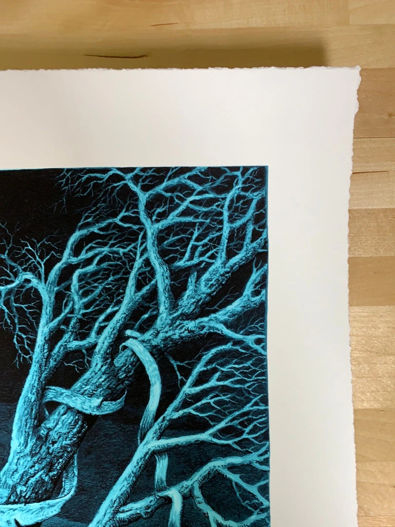 The Pantomime Tree - 2021 David Welker Poster, Art Print Variant Art Prints