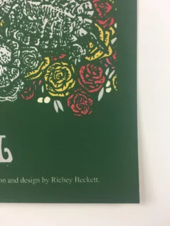 Grateful Dead - 2015 Richey Beckett Poster Chicago, IL Soldier Field